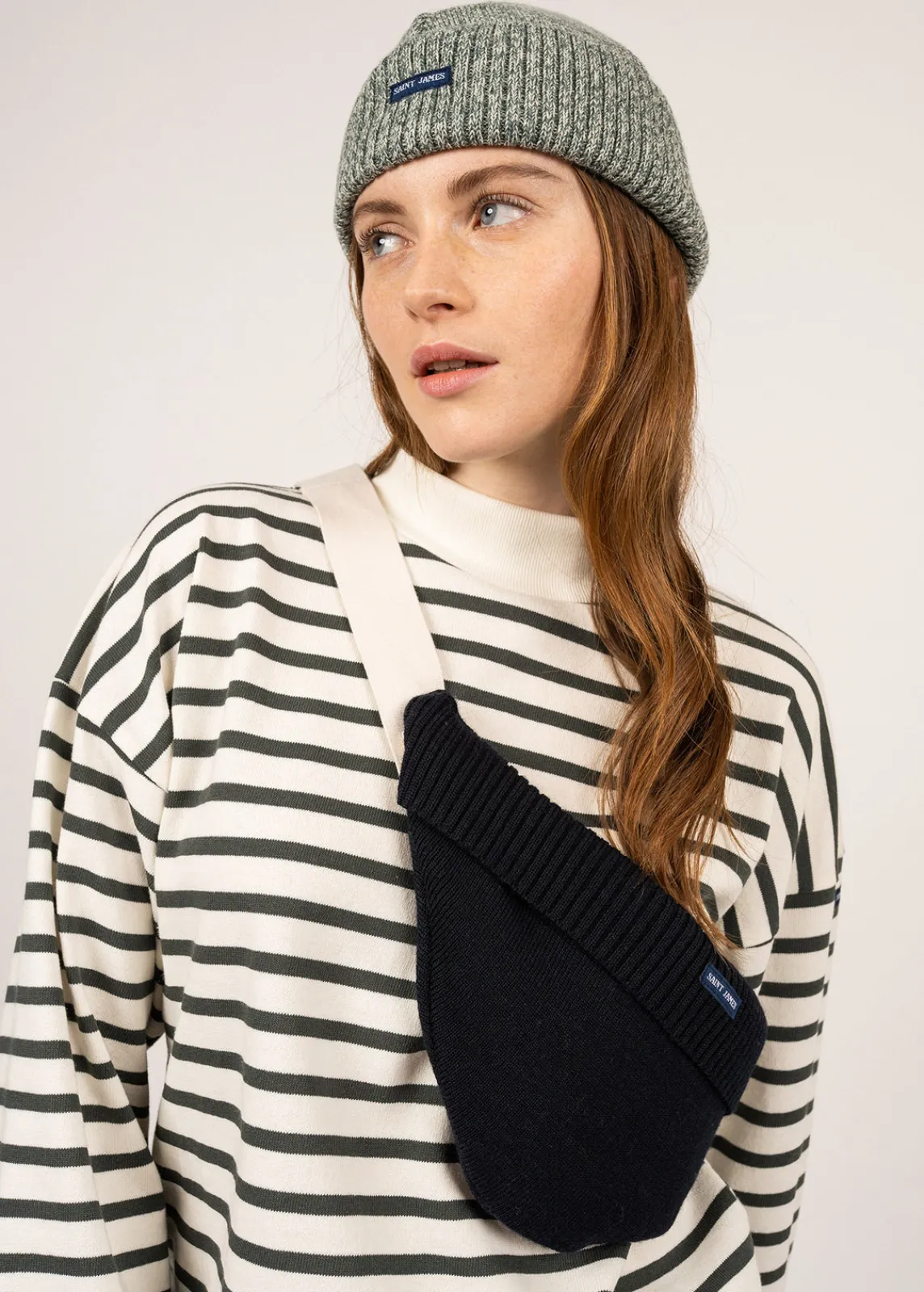 SAINT JAMES Sacs À Main & Cabas*Banane en laine Nomad Navy