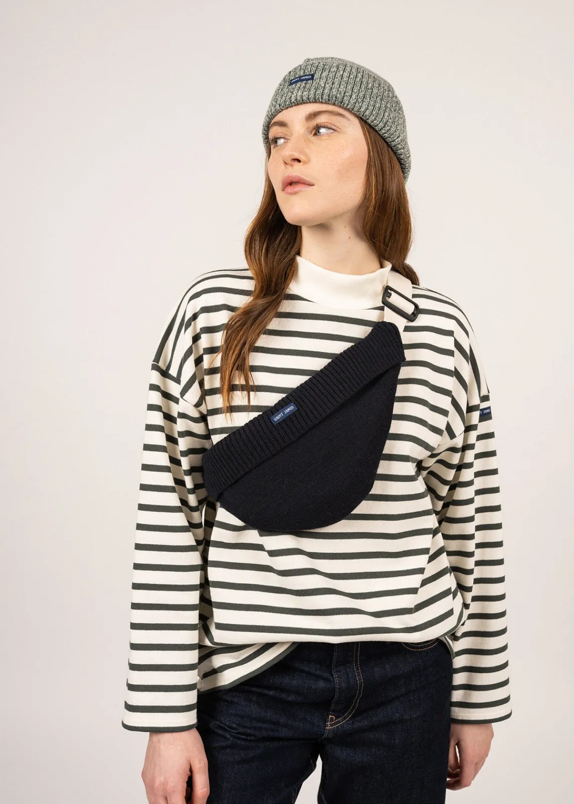 SAINT JAMES Sacs À Main & Cabas*Banane en laine Nomad Navy