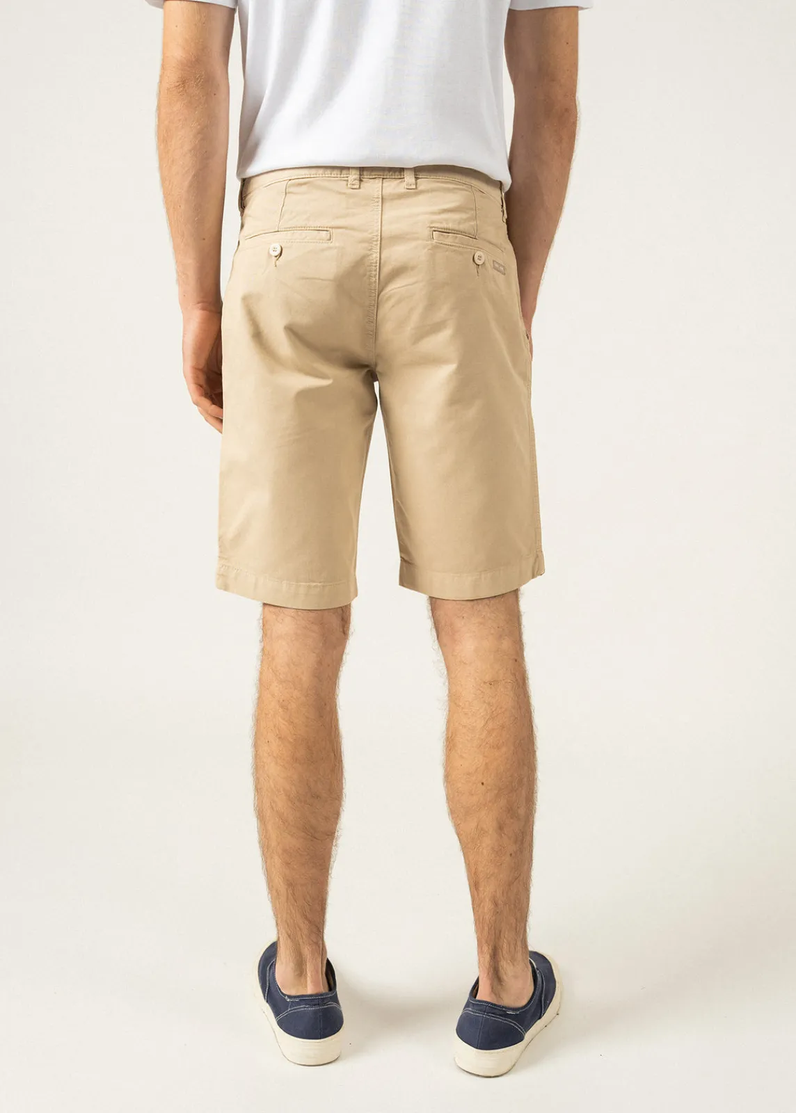 SAINT JAMES Pantalons & Shorts*Bermuda droit Doug Plage
