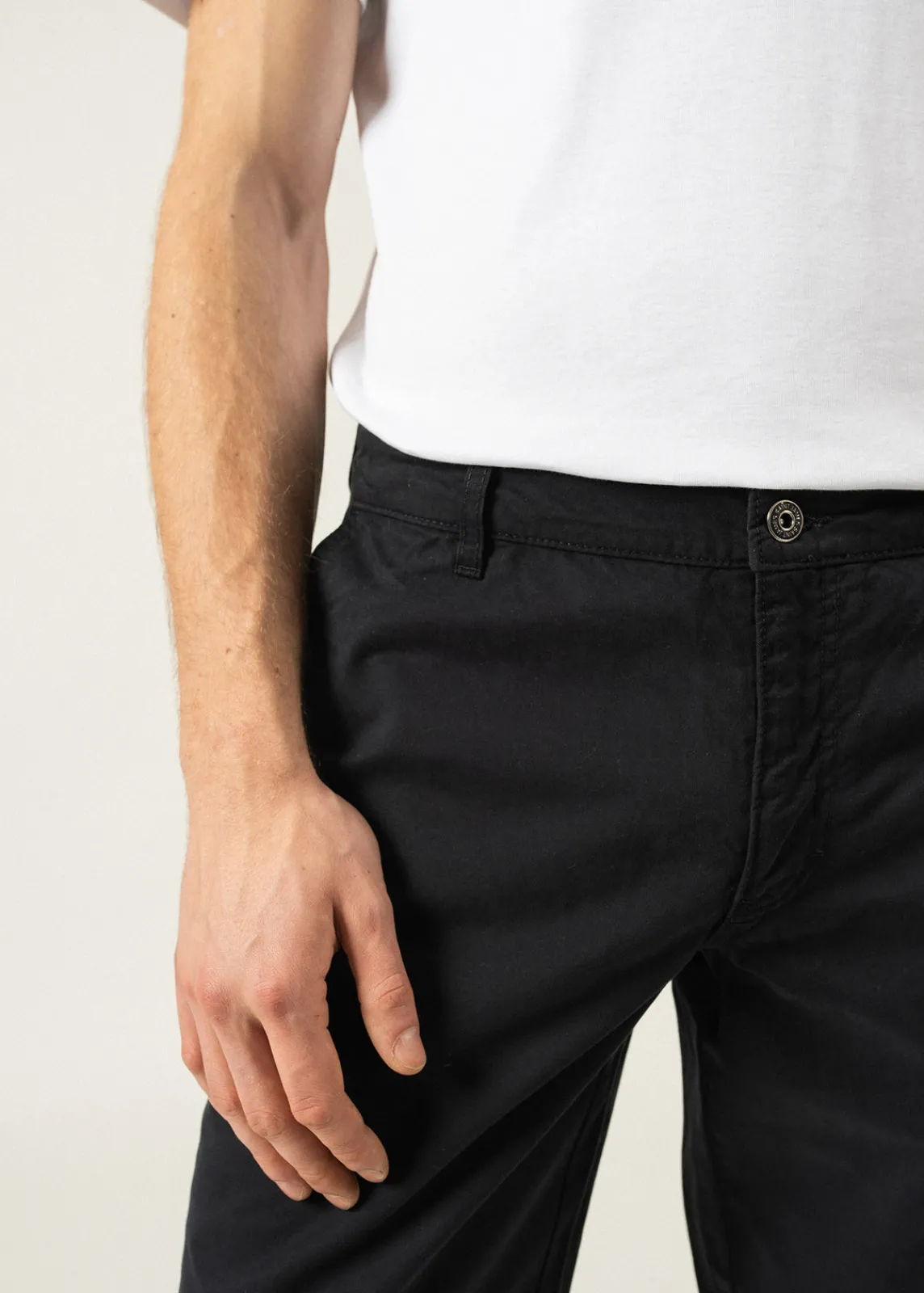 SAINT JAMES Pantalons & Shorts*Bermuda droit Doug Navy