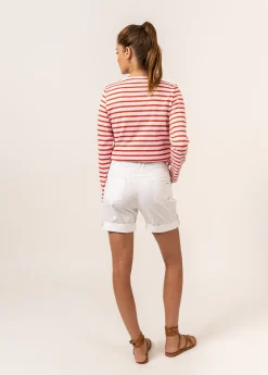 SAINT JAMES Pantalons & Shorts*Bermuda Marie Blanc
