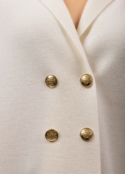 SAINT JAMES Vestes*Blazer en laine Charente Blanc