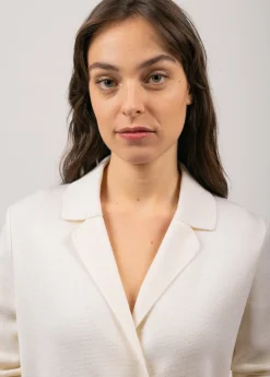 SAINT JAMES Vestes*Blazer en laine Charente Blanc