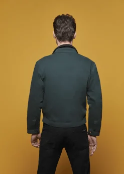 SAINT JAMES Vestes*Blouson court en coton Boyfriend Abysse