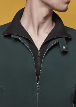 SAINT JAMES Vestes*Blouson court en coton Boyfriend Abysse