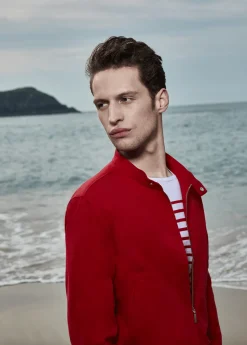 SAINT JAMES Vestes*Blouson court en coton Boyfriend Tulipe