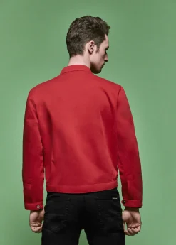 SAINT JAMES Vestes*Blouson court en coton Boyfriend Tulipe