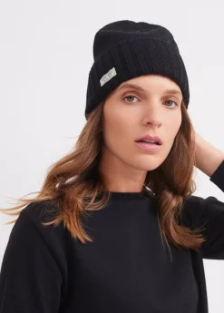 SAINT JAMES Bonnets & Chapeaux*Bonnet à revers Barbaresque Noir