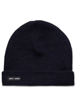 SAINT JAMES Bonnets & Chapeaux*Bonnet de quart uni enfant Marine