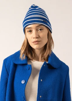 SAINT JAMES Bonnets & Chapeaux*Bonnet marin rayé Cartier Gitane/ecume