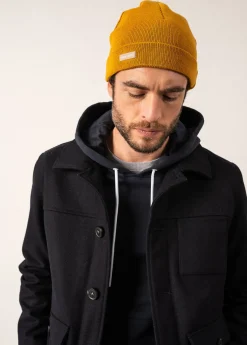 SAINT JAMES Bonnets & Chapeaux*Bonnet marin uni Cartier Ambre