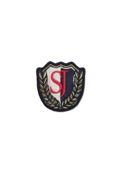 SAINT JAMES Broches*Broche Campus Navy/tulipe