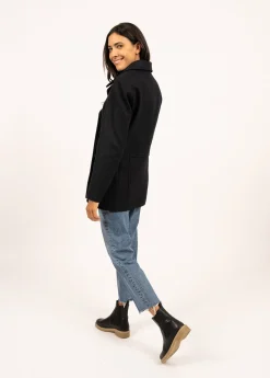 SAINT JAMES Cabans & Manteaux*Caban marin authentique Voilure Navy