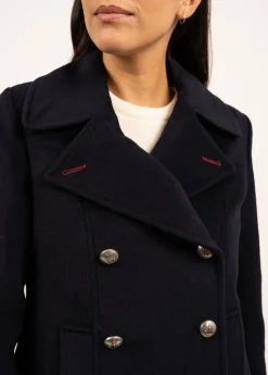 SAINT JAMES Cabans & Manteaux*Caban marin St Briac Navy