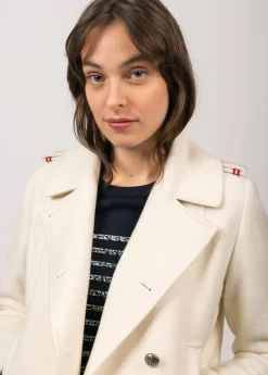 SAINT JAMES Cabans & Manteaux*Caban Ste Brigitte Blancd'hiver