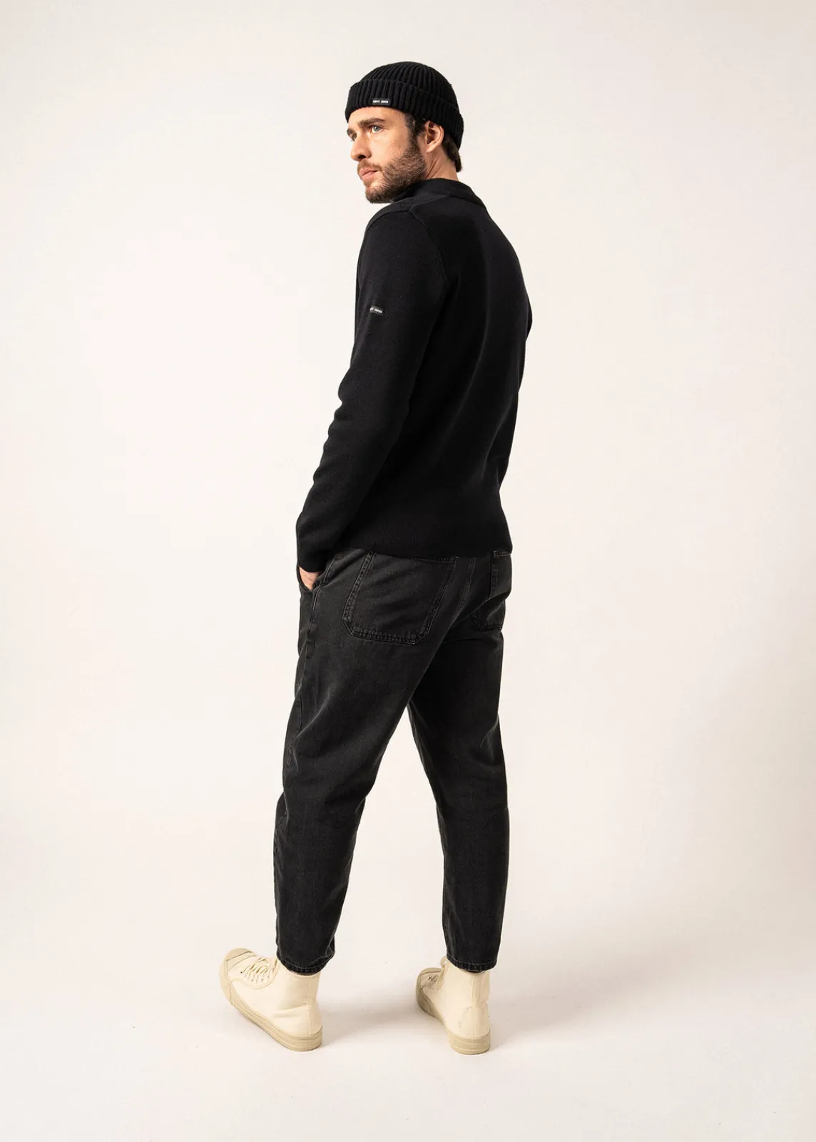 SAINT JAMES Pulls & Gilets*Cardigan Creggan Navy/trefle