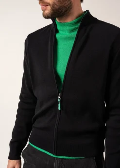 SAINT JAMES Pulls & Gilets*Cardigan Creggan Navy/trefle