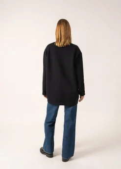 SAINT JAMES Pulls & Gilets*Cardigan en laine Yachting Réédit Navy