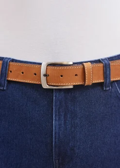 SAINT JAMES Petite Maroquinerie*Ceinture Bordée Whisky