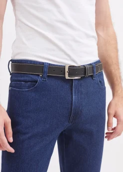 SAINT JAMES Petite Maroquinerie*Ceinture Bordée Noir