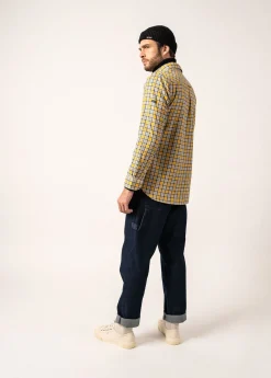 SAINT JAMES Chemises*Chemise à carreaux Florent Ambre/vegetal