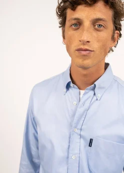 SAINT JAMES Chemises*Chemise manches longues Amboise Ciel