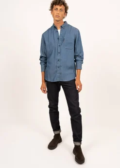 SAINT JAMES Chemises*Chemise manches longues Frederic Chambray