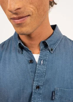 SAINT JAMES Chemises*Chemise manches longues Frederic Chambray