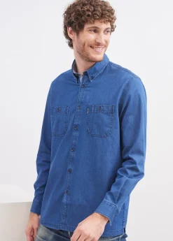 SAINT JAMES Chemises*Chemise New Lambert Denim