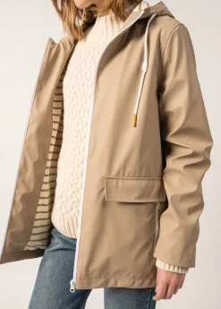 SAINT JAMES Cirés & Vareuses*Ciré à capuche Ste Gabrielle Naturel