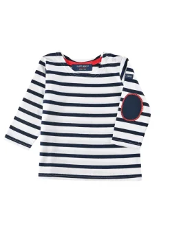 SAINT JAMES Marinières*Coffret cadeau marinière Blanc/marine/tulipe