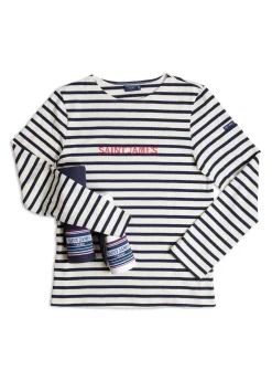 SAINT JAMES Draps De Plage*Drap de plage XXL+ en voile de coton léger Blanc