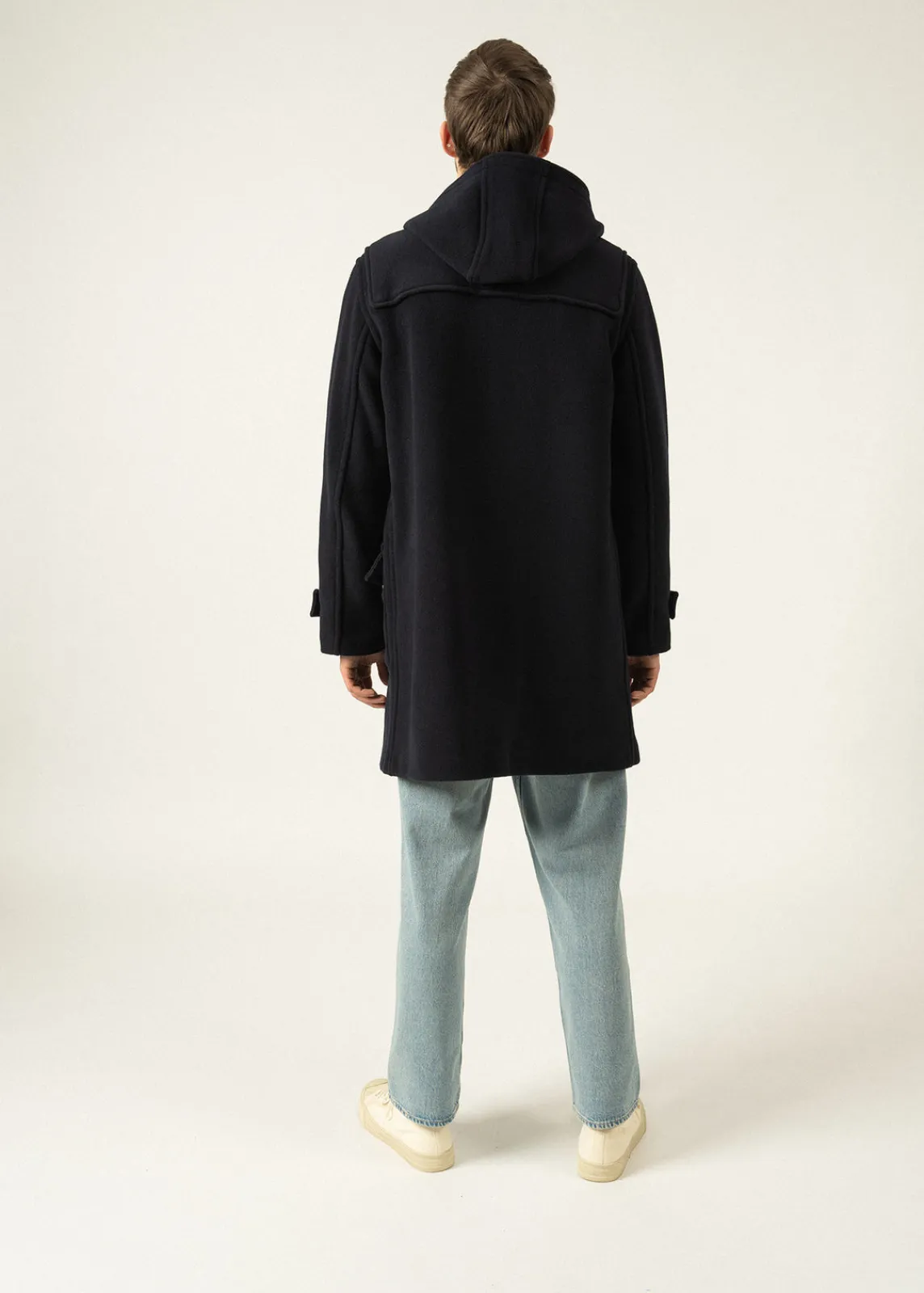 SAINT JAMES Cabans Et Manteaux*Duffle-coat Antarctique Navy