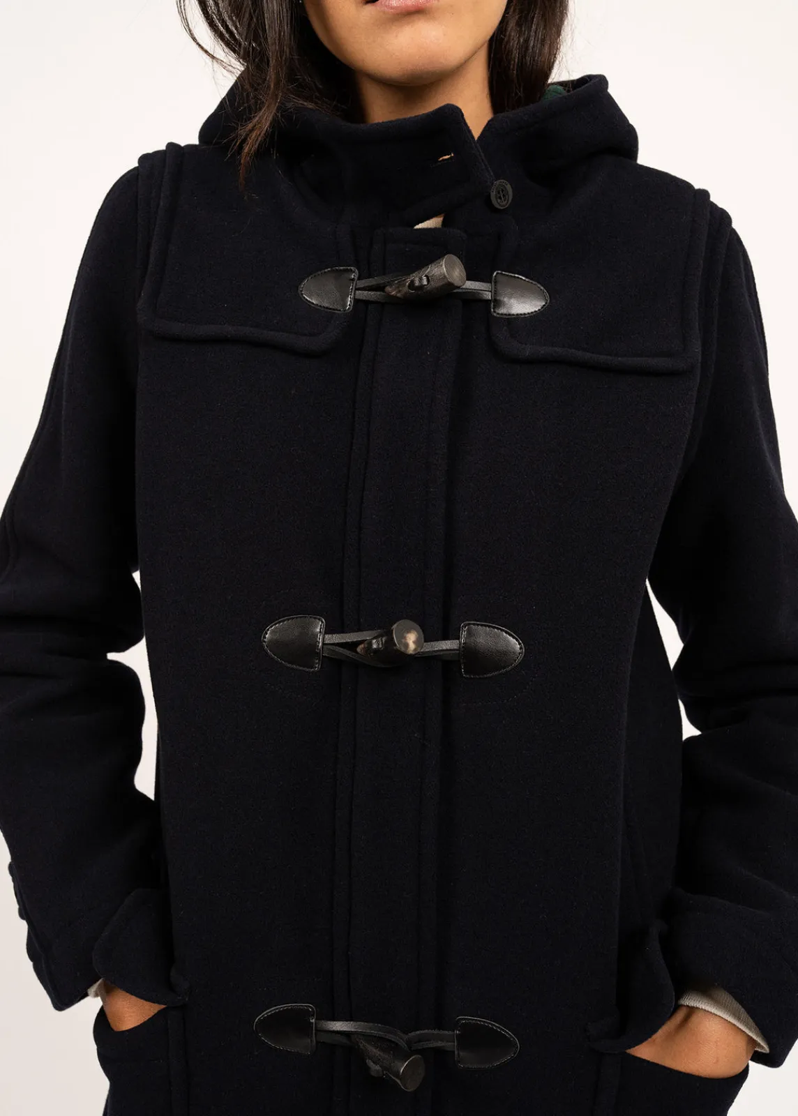 SAINT JAMES Cabans & Manteaux*Duffle-coat Arctique Navy