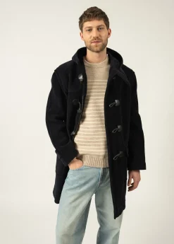 SAINT JAMES Cabans Et Manteaux*Duffle-coat Saturne Navy