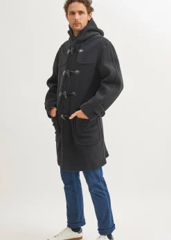SAINT JAMES Cabans Et Manteaux*Duffle-coat Saturne Anthracite