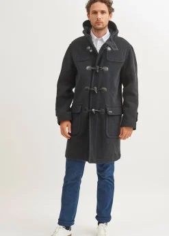 SAINT JAMES Cabans Et Manteaux*Duffle-coat Saturne Anthracite