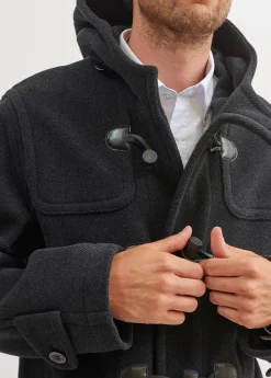 SAINT JAMES Cabans Et Manteaux*Duffle-coat Saturne Anthracite