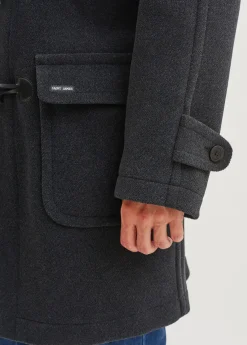 SAINT JAMES Cabans Et Manteaux*Duffle-coat Saturne Anthracite