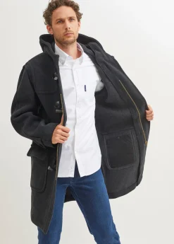 SAINT JAMES Cabans Et Manteaux*Duffle-coat Saturne Anthracite