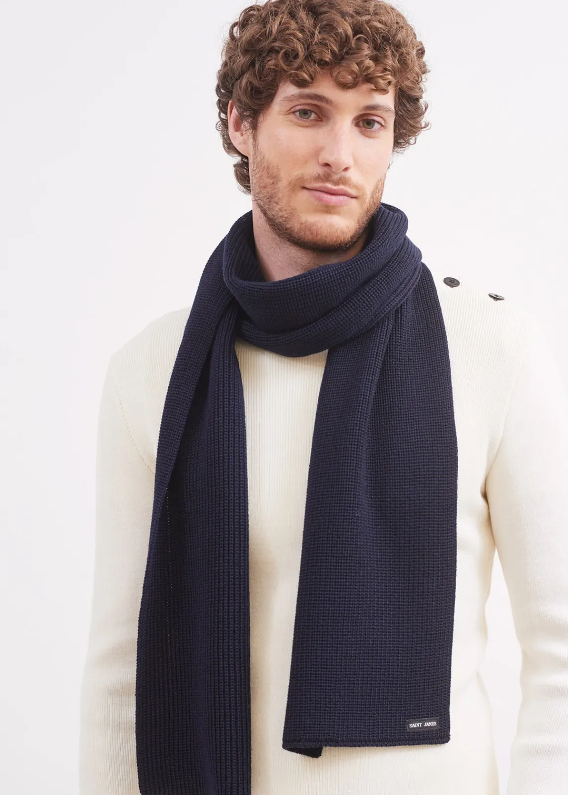 SAINT JAMES Echarpes & Foulards*Echarpe Canoe Navy