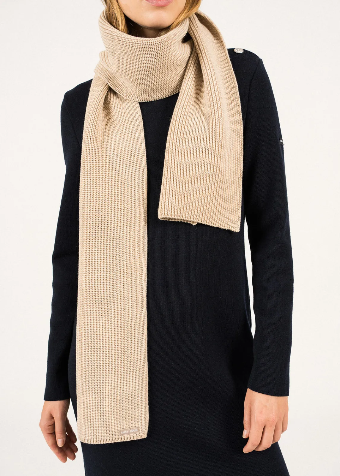 SAINT JAMES Echarpes & Foulards*Echarpe Canoe Beige