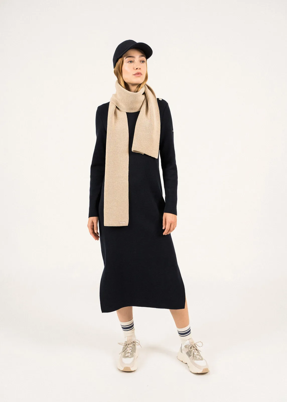 SAINT JAMES Echarpes & Foulards*Echarpe Canoe Beige