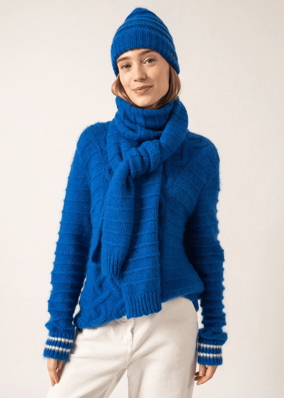 SAINT JAMES Echarpes & Foulards*Echarpe en mohair Grisons Gitane