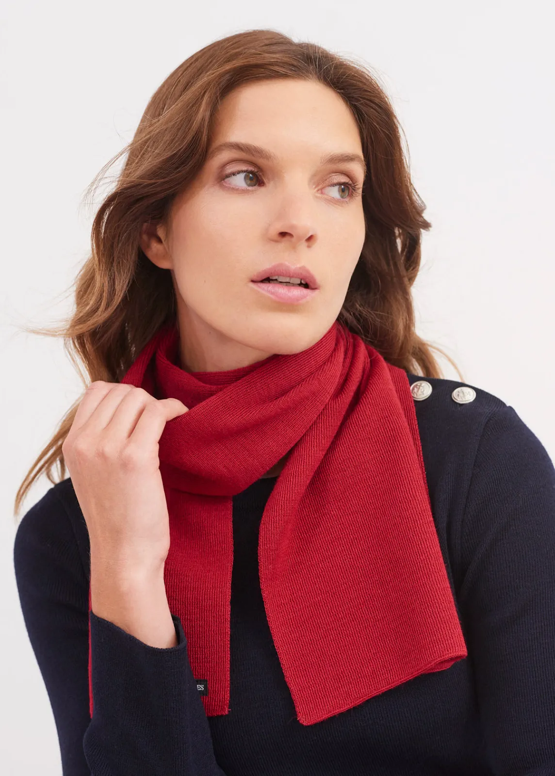 SAINT JAMES Accessoires*Echarpe unie Scarf Medoc