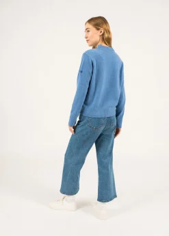 SAINT JAMES Pulls & Gilets*Gilet en laine Belfast Oxygenechine