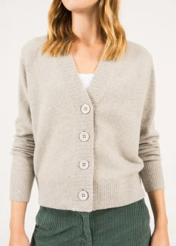 SAINT JAMES Pulls & Gilets*Gilet en laine Belfast Grisclair