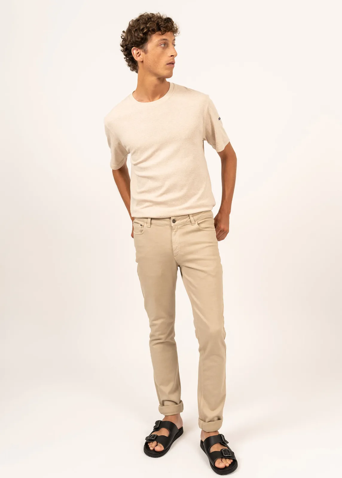 SAINT JAMES Pantalons & Shorts*Jean en maille Jasper Plage