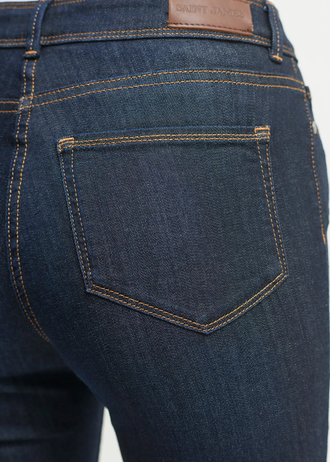 SAINT JAMES Pantalons & Shorts*Jean taille haute Mimosa Brut