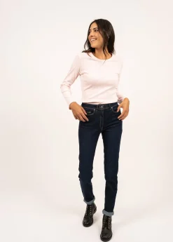 SAINT JAMES Pantalons & Shorts*taille haute Mimosa Denim Jean